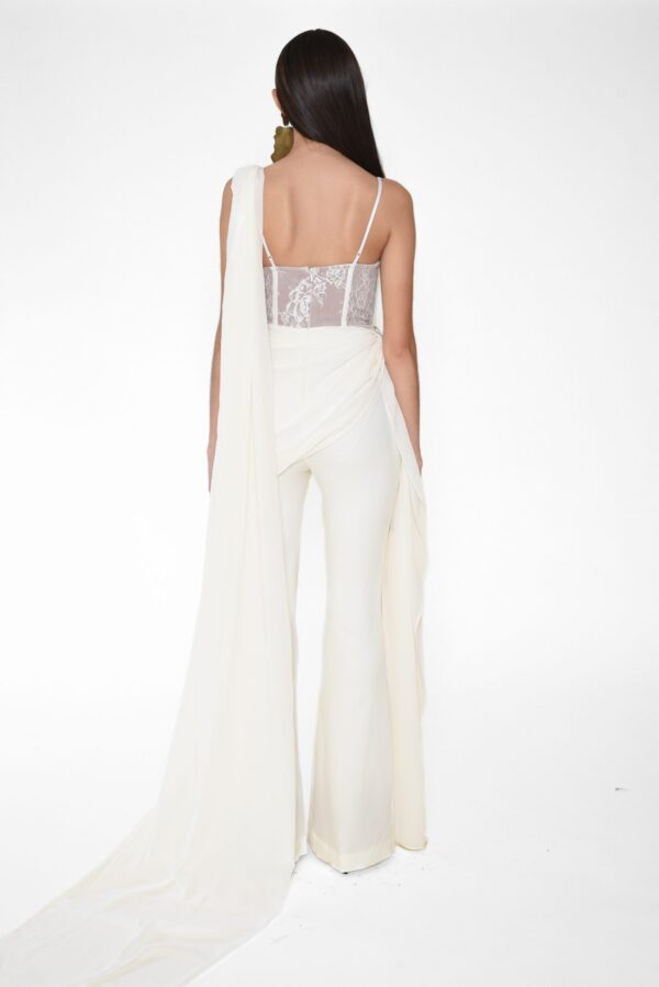Venus Jumpsuit in Ivory - Imagen 5