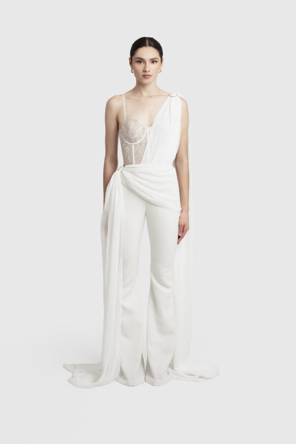 Venus Jumpsuit in Ivory