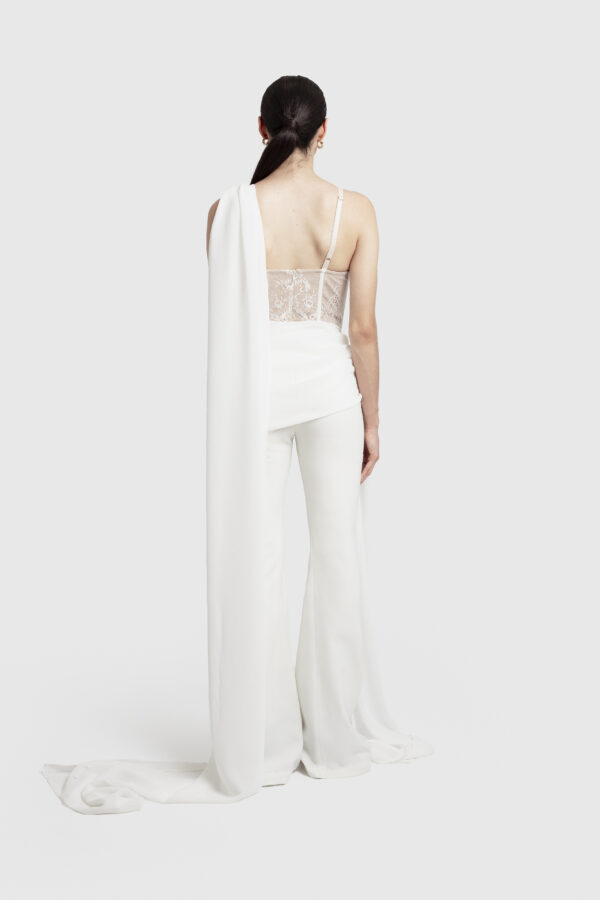 Venus Jumpsuit in Ivory - Imagen 3