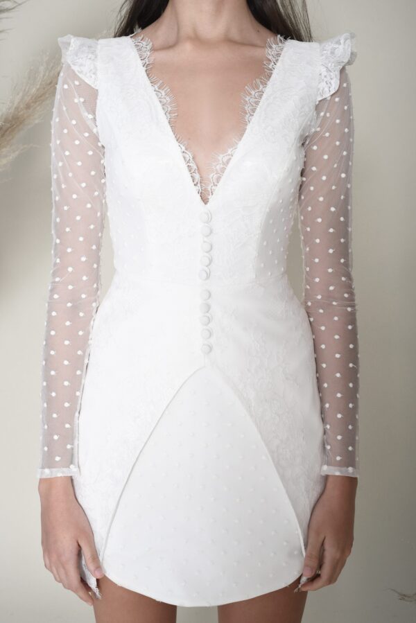In Lace Of Emergency Dress - Image 3