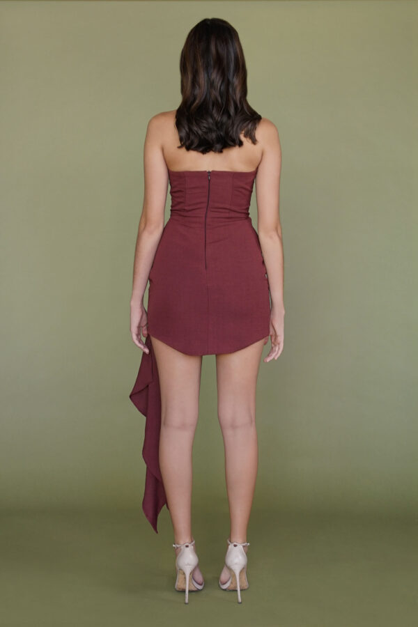 Carrie Dress in Terracota - Image 2