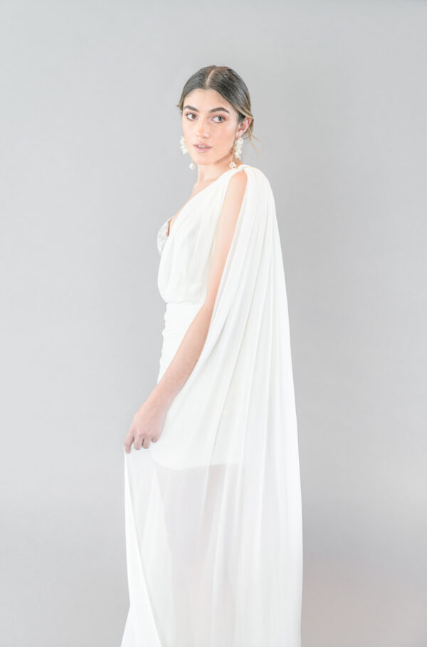 Venus Dress in Ivory - Image 5