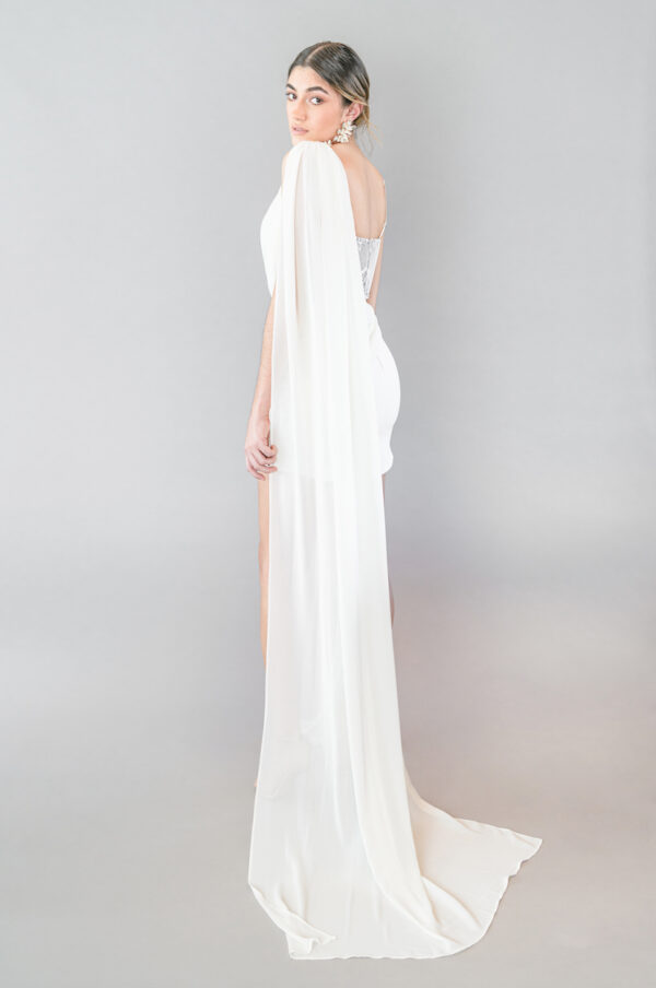 Venus Dress in Ivory - Image 6