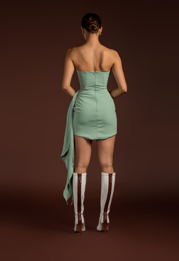 Carrie Dress in Mint - Image 2