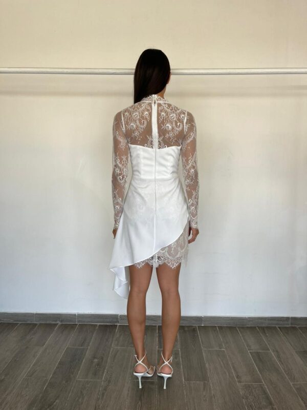 The Beth Lace Dress Ivory - Image 2