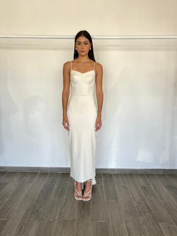 The Victoria Dress in Ivory