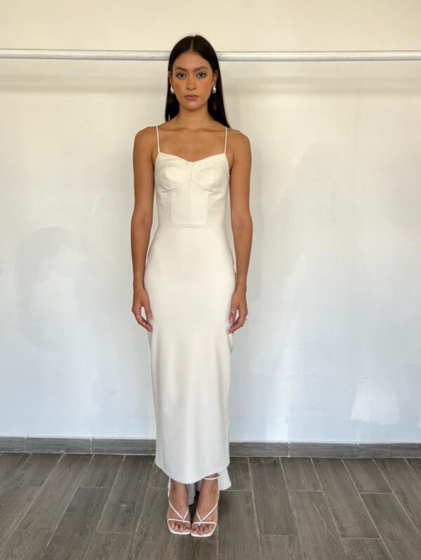 The Victoria Dress in Ivory