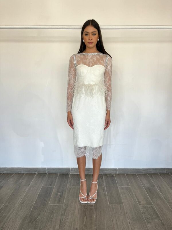 Feather Me Not Dress