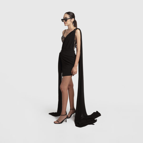 Venus Black Dress - Image 2
