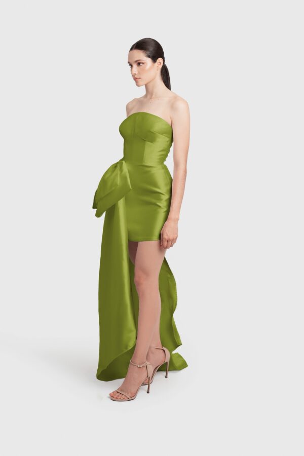 Barbie Dress in Olive - Imagen 2