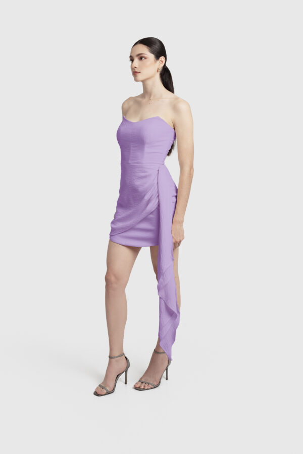 Carrie Dress in Lavender - Image 3