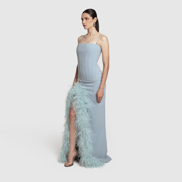 Siren Skirt with Feathers - Imagen 2