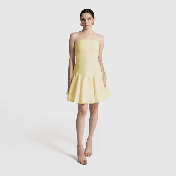 The Bianca Dress in Yellow