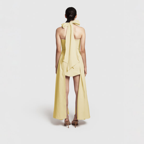 Sierra Dress In Yellow - Image 2