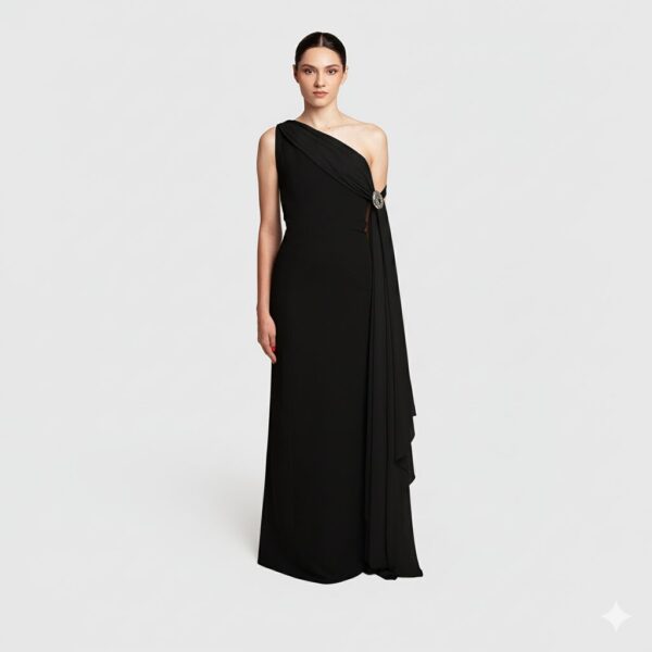 Selene Dress in Black