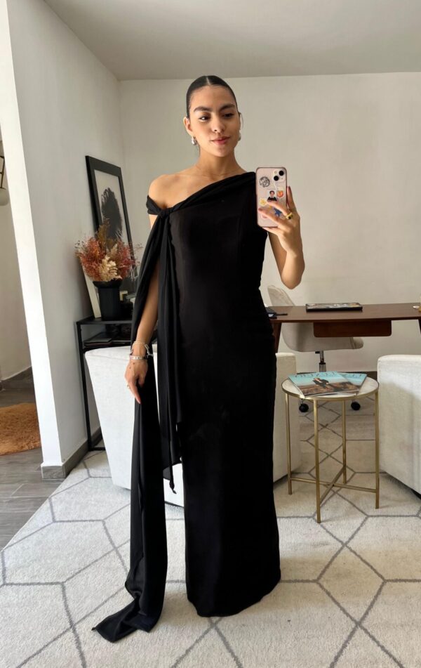Selene Dress in Black