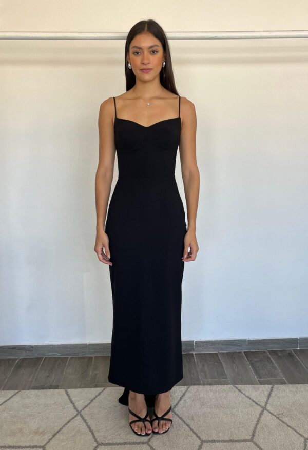 The Victoria Dress in Black