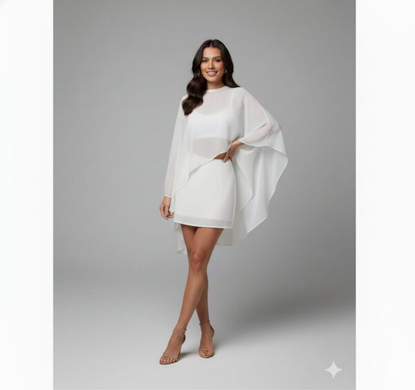 Capri Sheer Cape