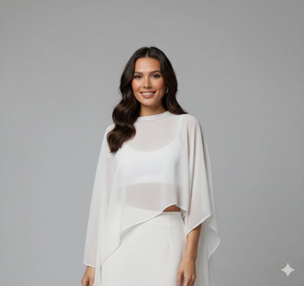 Capri Sheer Cape - Imagen 2