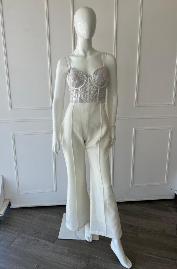 Bridal Jumpsuit Ivory